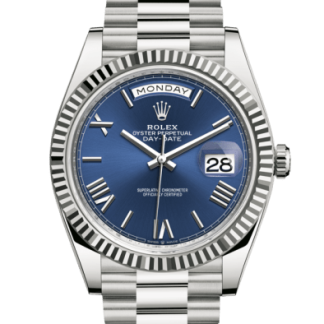Replica Rolex Day-Date 40 Oyster 40 mm white gold 228239