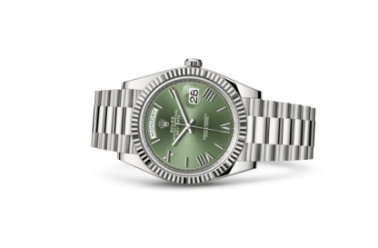 Replica Rolex Day-Date 40 Oyster 40 mm white gold 228239 - Image 2