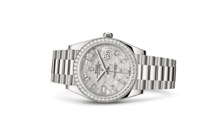 Replica Rolex Day-Date 40 Oyster 40 mm white gold and diamonds 228349RBR - Image 2