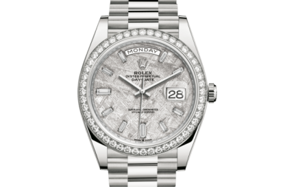 Replica Rolex Day-Date 40 Oyster 40 mm white gold and diamonds 228349RBR