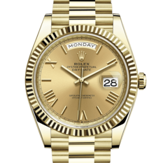 Replica Rolex Day-Date 40 Oyster 40 mm yellow gold 228238