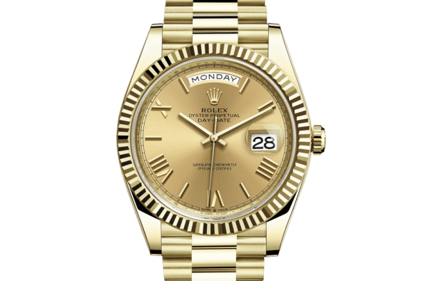 Replica Rolex Day-Date 40 Oyster 40 mm yellow gold 228238