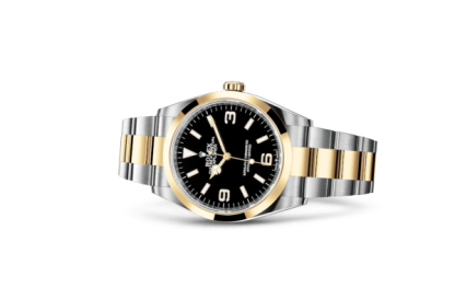 Replica Rolex Explorer Oyster 36 mm Oystersteel and yellow gold 124273 - Image 2