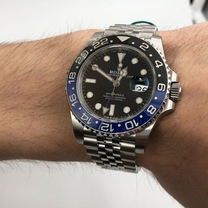 Replica Rolex GMT Master II 126710BLNR Batman - Image 4