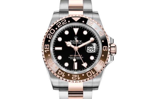 Replica Rolex GMT-Master II Oyster 40 mm Oystersteel and Everose gold 126711CHNR