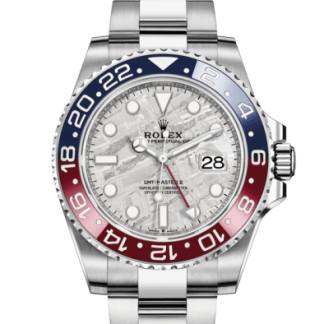 Replica Rolex GMT-Master II Oyster 40 mm white gold 126719BLRO
