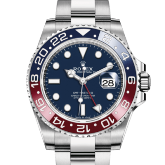 Replica Rolex GMT-Master II Oyster 40 mm white gold 126719BLRO