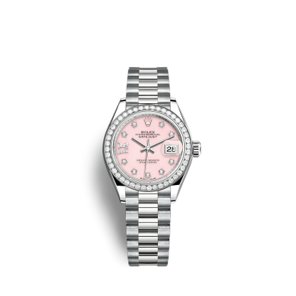 Replica Rolex Lady-Datejust 279139RBR 28mm Pink opal