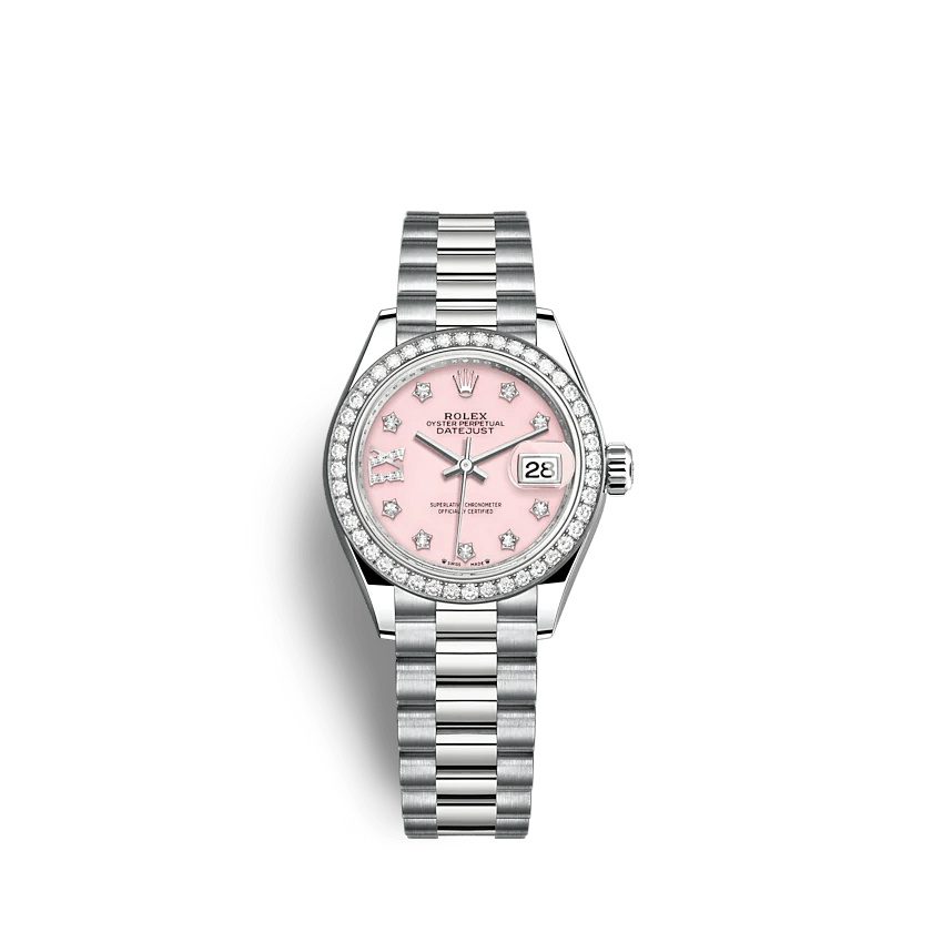Replica Rolex Lady-Datejust 279139RBR 28mm Pink opal