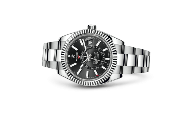 Replica Rolex Sky-Dweller Oyster 42 mm Oystersteel and white gold 326934 - Image 2