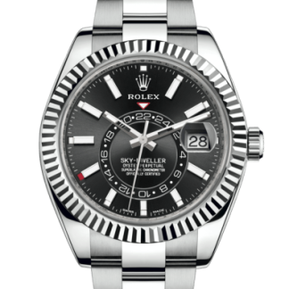 Replica Rolex Sky-Dweller Oyster 42 mm Oystersteel and white gold 326934