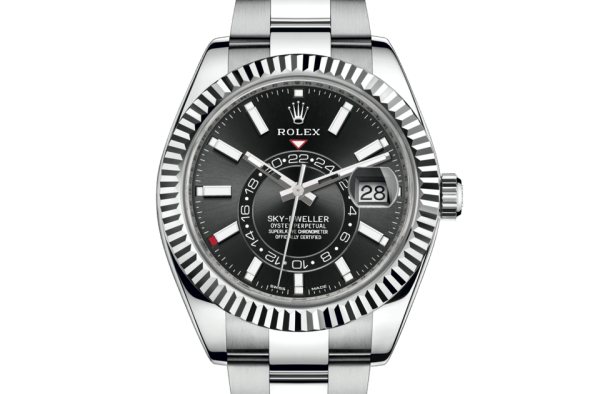 Replica Rolex Sky-Dweller Oyster 42 mm Oystersteel and white gold 326934