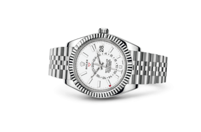 Replica Rolex Sky-Dweller Oyster 42 mm Oystersteel and white gold 326934 - Image 2