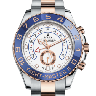 Replica Rolex Yacht-Master II Oyster 44 mm Oystersteel and Everose gold 116681