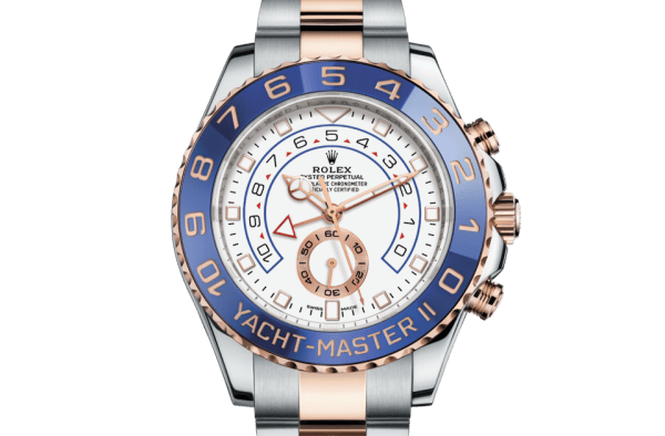 Replica Rolex Yacht-Master II Oyster 44 mm Oystersteel and Everose gold 116681