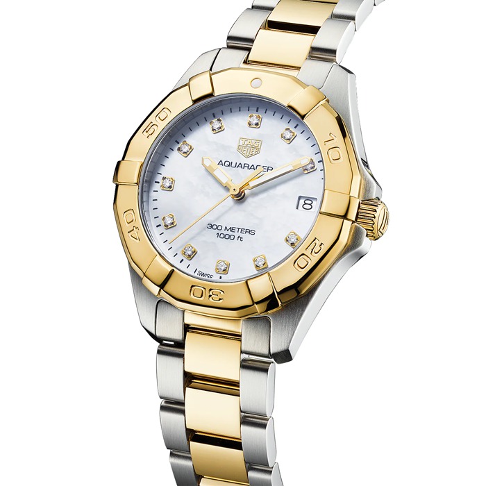 TAG Heuer Aquaracer 300 Quartz 32mm Ladies Watch Diamond Dot WBD1322.BB0320 - Image 2