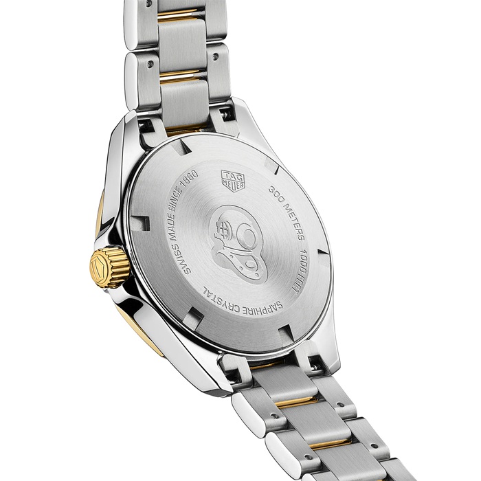 TAG Heuer Aquaracer 300 Quartz 32mm Ladies Watch Diamond Dot WBD1322.BB0320 - Image 4