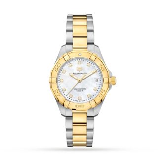 TAG Heuer Aquaracer 300 Quartz 32mm Ladies Watch Diamond Dot WBD1322.BB0320