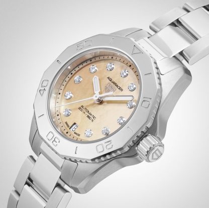 TAG Heuer Aquaracer Professional 200 30mm Ladies Watch Caramel WBP2417.BA0622 - Image 3