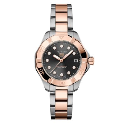 TAG Heuer Aquaracer Professional 200 Solargraph 34mm Ladies Watch Black WBP1324.BB0005