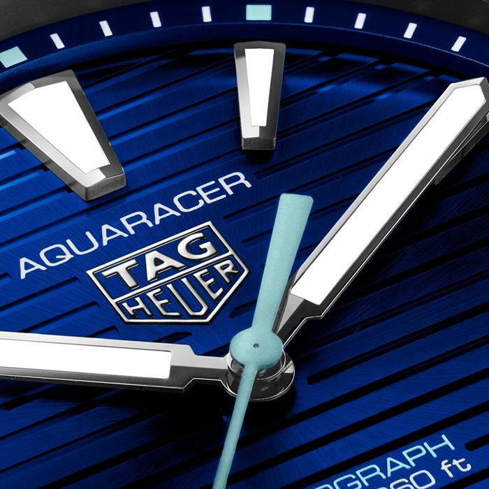 TAG Heuer Aquaracer Professional 200 Solargraph 40mm Mens Watch Blue WBP1113.BA0000 - Image 3