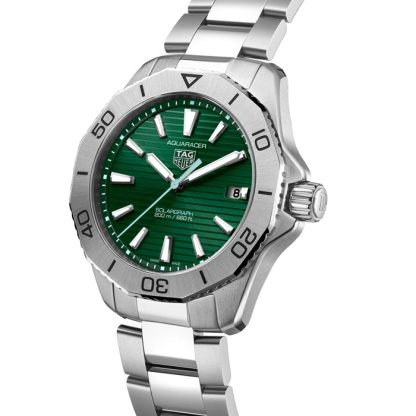 TAG Heuer Aquaracer Professional 200 Solargraph 40mm Mens Watch Green WBP1115.BA0000 - Image 2
