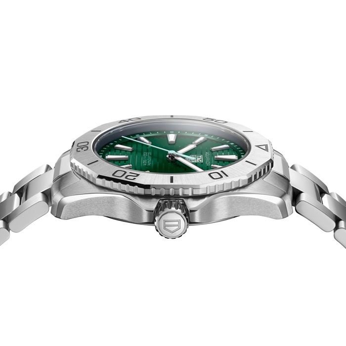TAG Heuer Aquaracer Professional 200 Solargraph 40mm Mens Watch Green WBP1115.BA0000 - Image 4