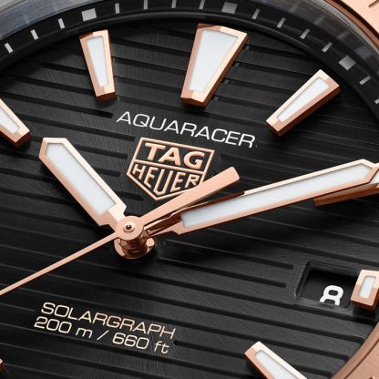 TAG Heuer Aquaracer Professional 200 Solargraph 40mm Mens Watch WBP1121.BB0003 - Image 4