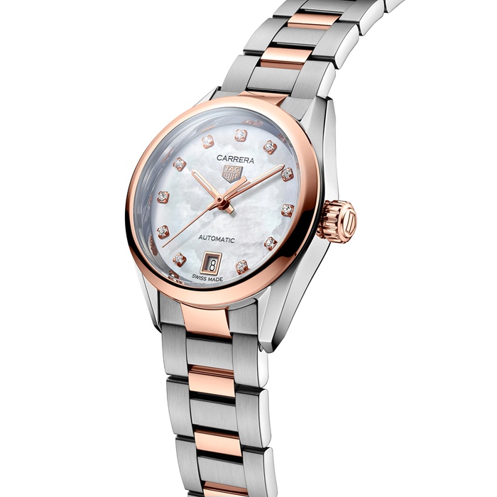 TAG Heuer Carrera 29mm Bicolour Ladies Watch WBN2450.BD0569 - Image 2