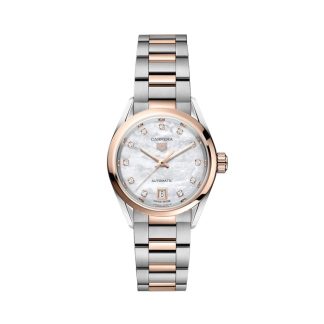 TAG Heuer Carrera 29mm Bicolour Ladies Watch WBN2450.BD0569