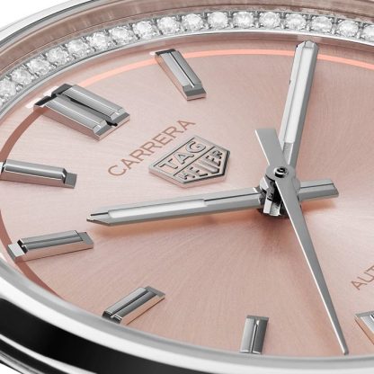 TAG Heuer Carrera 36mm Ladies Watch Diamonds Pink WBN231A.BA0001 - Image 2