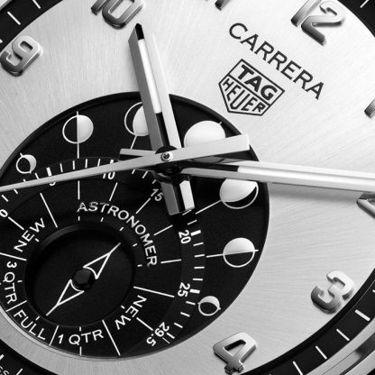 TAG Heuer Carrera Astronomer 39mm Mens Watch Silver WBX2110.BA0044 - Image 5