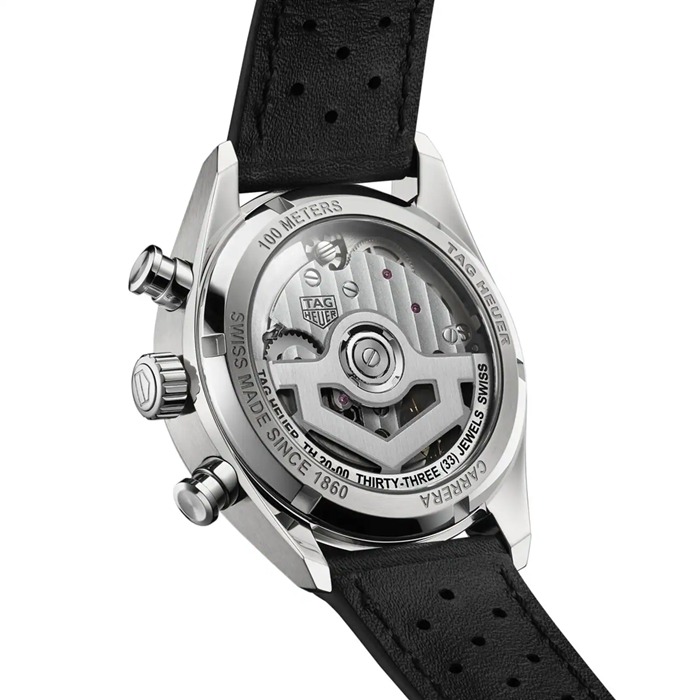TAG Heuer Carrera Chronograph 39mm Mens Watch Black CBS2210.FC6534 - Image 5