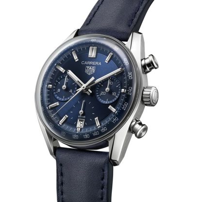 TAG Heuer Carrera Chronograph 39mm Mens Watch Blue CBS2212.FC6535 - Image 2