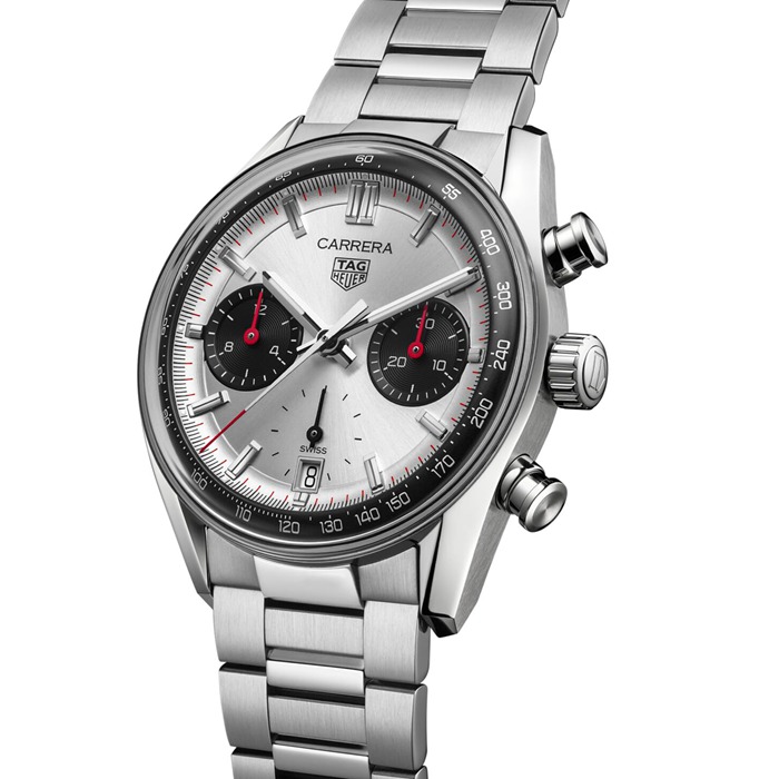 TAG Heuer Carrera Chronograph 39mm Mens Watch Silver CBS2216.BA0041 - Image 2