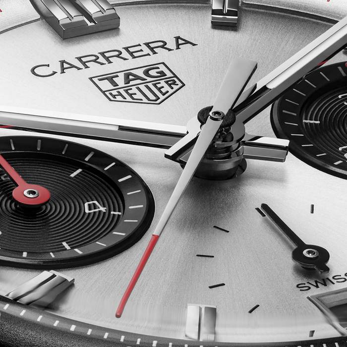 TAG Heuer Carrera Chronograph 39mm Mens Watch Silver CBS2216.BA0041 - Image 3
