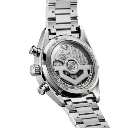TAG Heuer Carrera Chronograph 39mm Mens Watch Silver CBS2216.BA0041 - Image 5