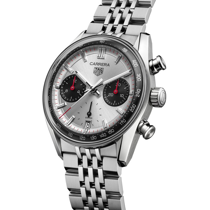 TAG Heuer Carrera Chronograph 39mm Mens Watch Silver CBS2216.BA0048 - Image 2
