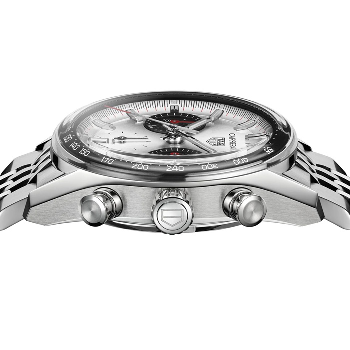 TAG Heuer Carrera Chronograph 39mm Mens Watch Silver CBS2216.BA0048 - Image 3