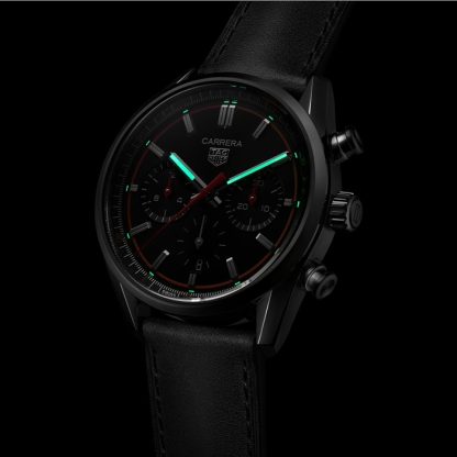 TAG Heuer Carrera Chronograph 42mm Mens Watch Black CBN201C.FC6542 - Image 5