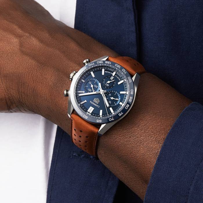 TAG Heuer Carrera Chronograph 44mm Mens Watch CBN2A1A.FC6537 - Image 3