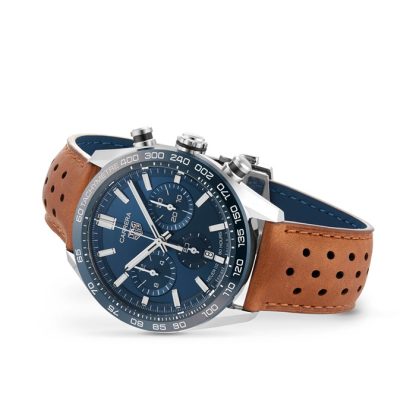 TAG Heuer Carrera Chronograph 44mm Mens Watch CBN2A1A.FC6537 - Image 4