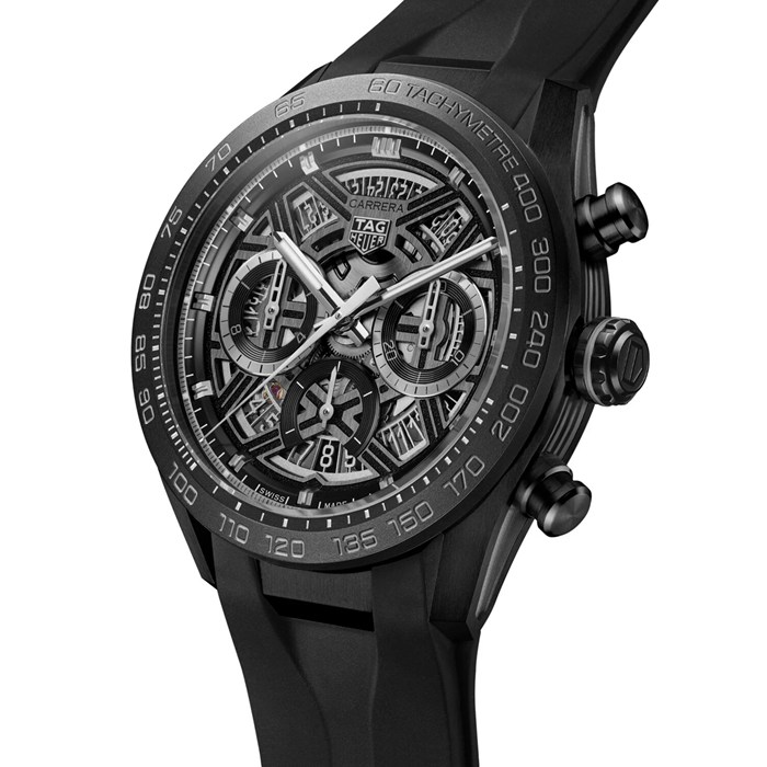 TAG Heuer Carrera Chronograph Extreme Sport 44mm Mens Watch Black CBU2080.FT6272 - Image 2