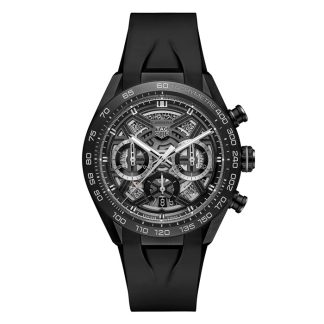 TAG Heuer Carrera Chronograph Extreme Sport 44mm Mens Watch Black CBU2080.FT6272