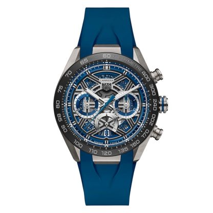 TAG Heuer Carrera Chronograph Extreme Sport 44mm Mens Watch Blue CBU2081.FT6274