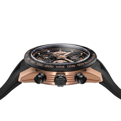 TAG Heuer Carrera Chronograph Extreme Sport 44mm Mens Watch Gold CBU2050.FT6273 - Image 4