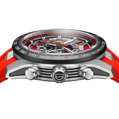 TAG Heuer Carrera Chronograph Extreme Sport 44mm Mens Watch Red CBU2082.FT6275 - Image 4
