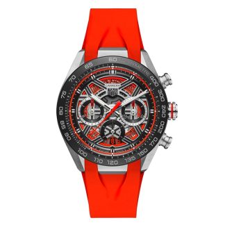 TAG Heuer Carrera Chronograph Extreme Sport 44mm Mens Watch Red CBU2082.FT6275