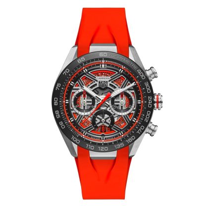TAG Heuer Carrera Chronograph Extreme Sport 44mm Mens Watch Red CBU2082.FT6275