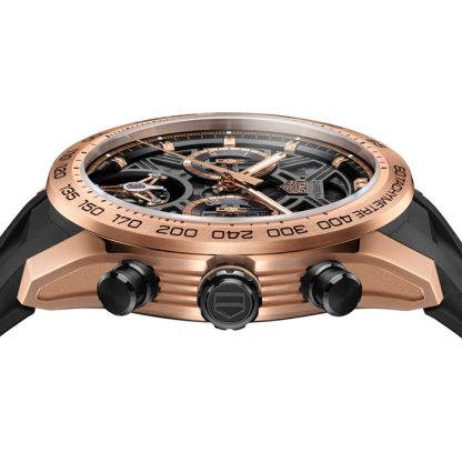 TAG Heuer Carrera Chronograph Tourbillon Extreme Sport 44mm Mens Watch 18k Gold & Titanium CBU5050.FT6273 - Image 4